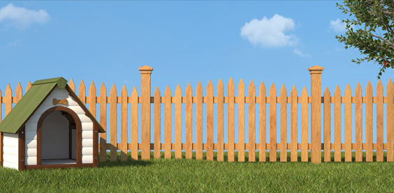 fence uneven ground