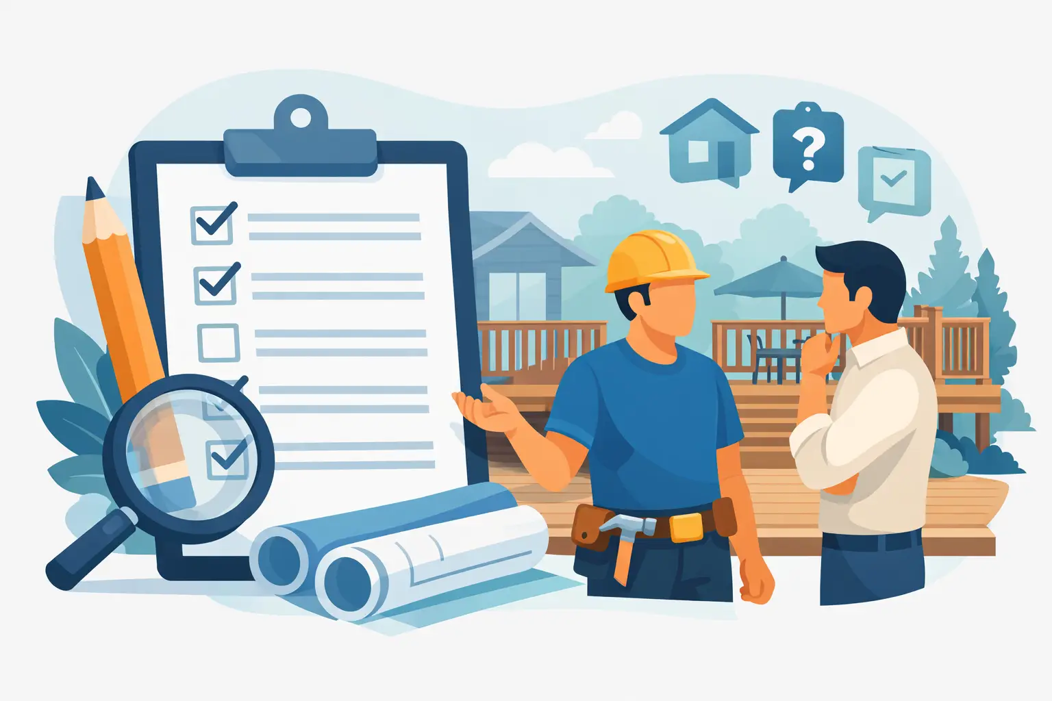 12 Deck Contractor Questions Checklist