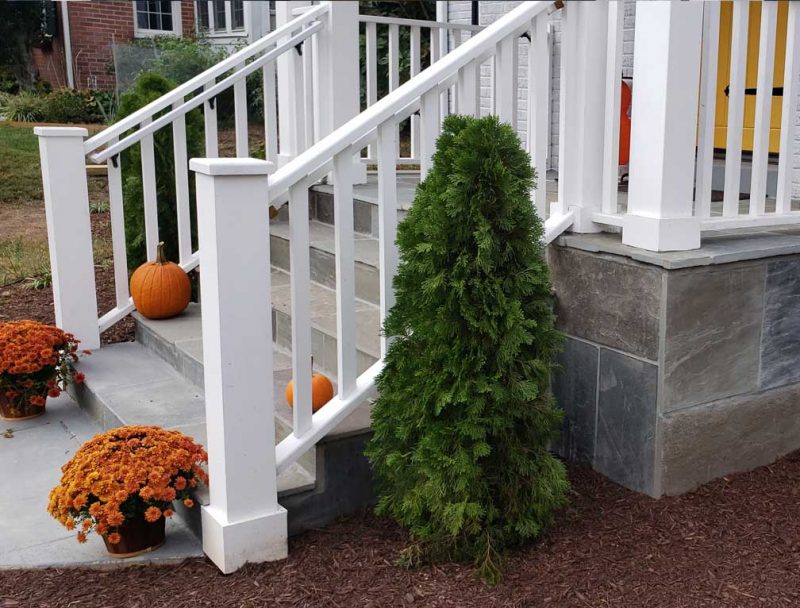 Hardscape Stoop Update – A1 Fencing