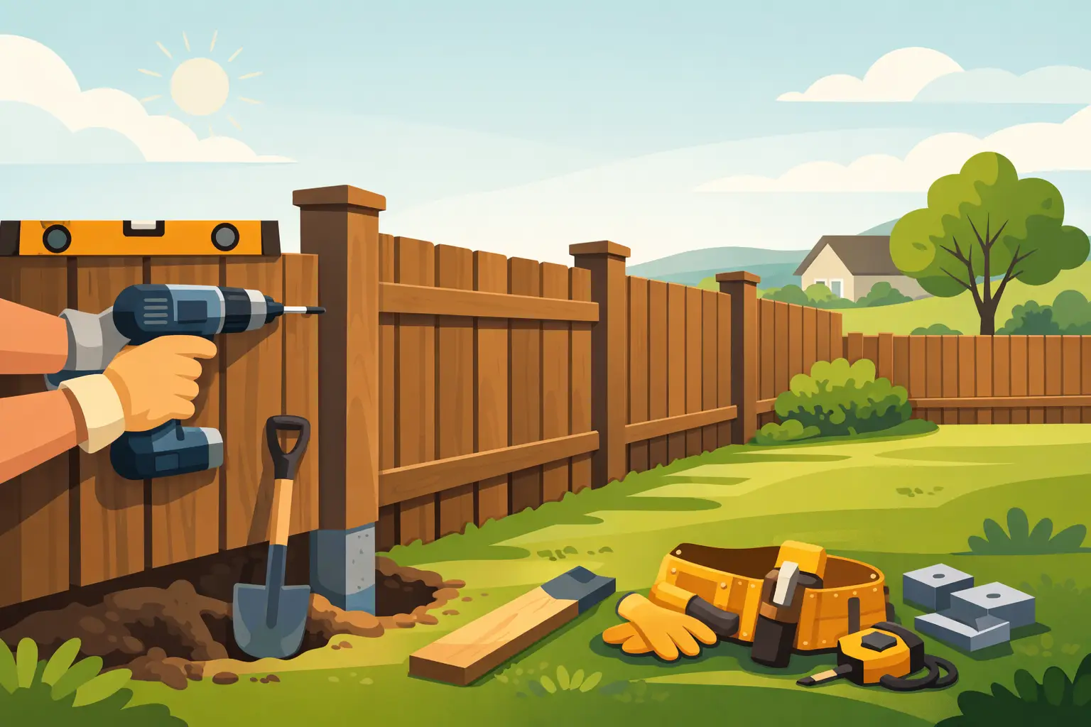 Backyard Fence Installation That Lasts