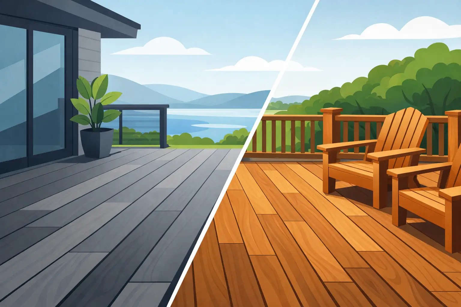 Composite vs Wood Decking: Which Fits Your Home?