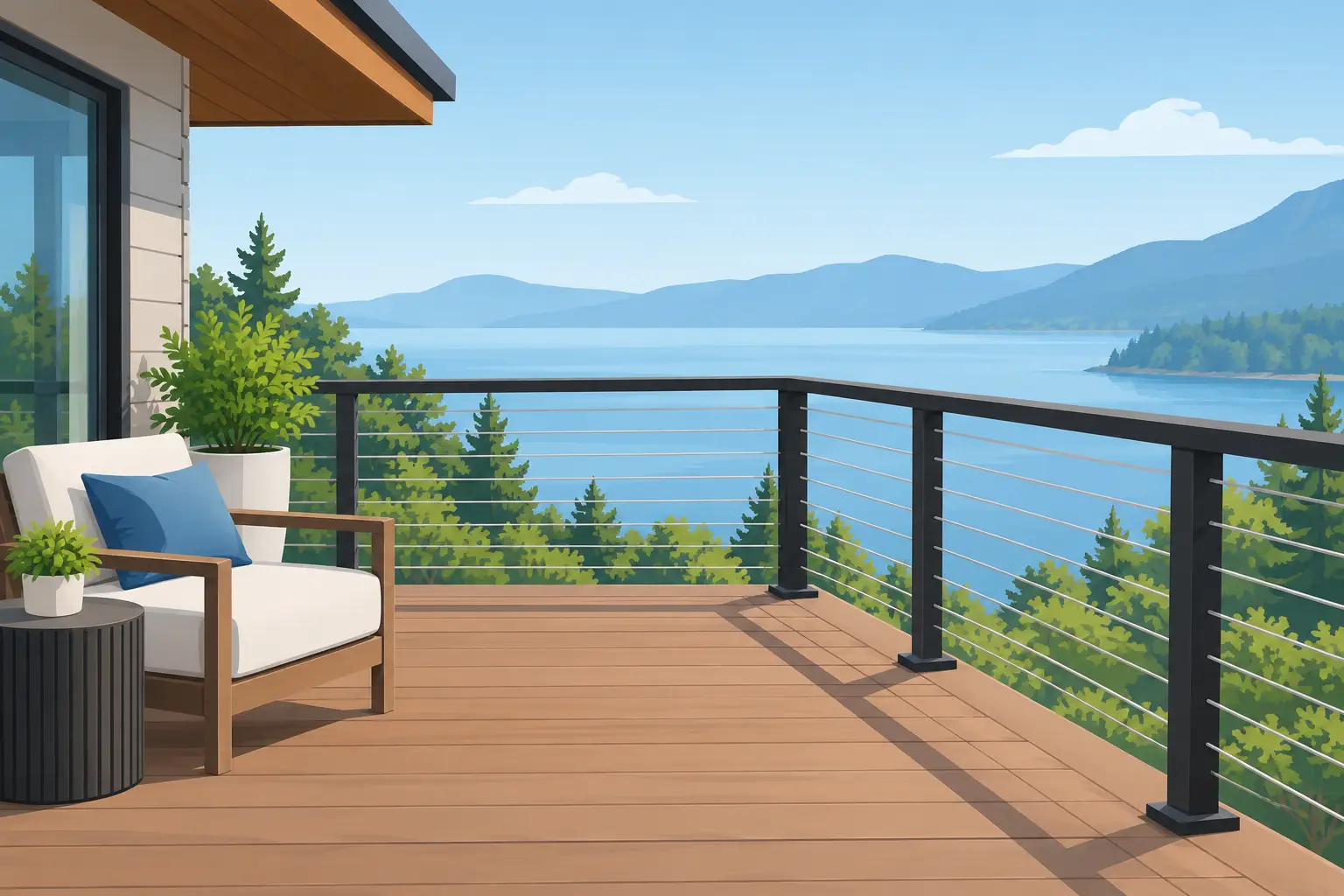 Deck Railing Systems for Safer Outdoor Living