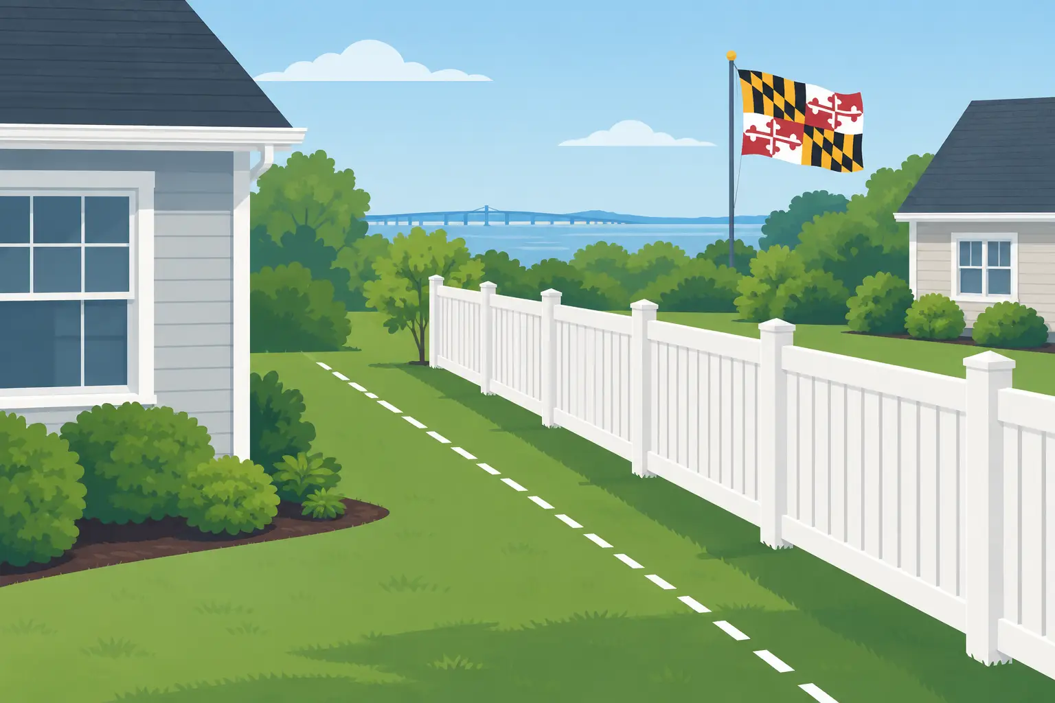 Maryland Fence Setback Rules for Homeowners