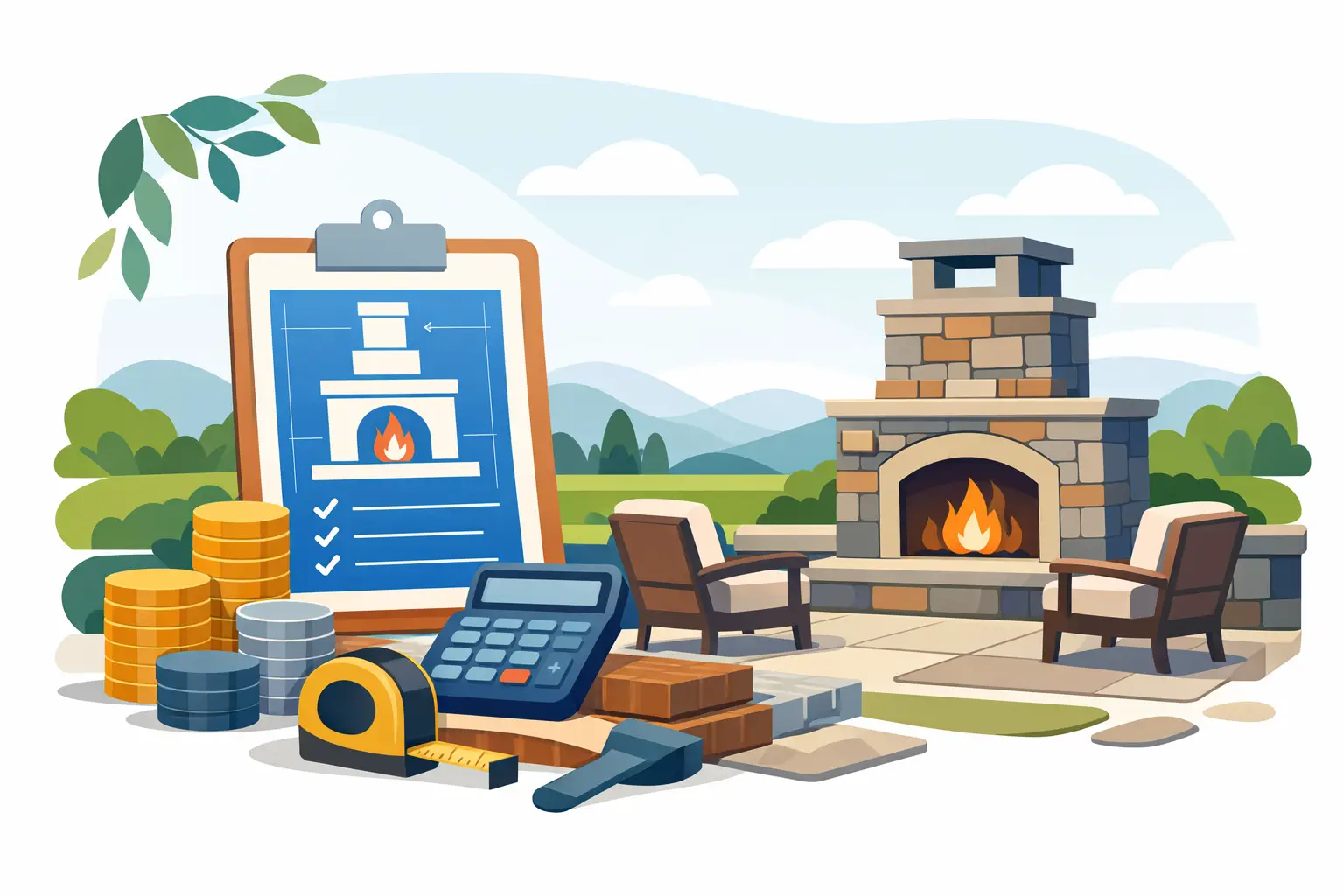 Outdoor Fireplace Installation Cost Explained