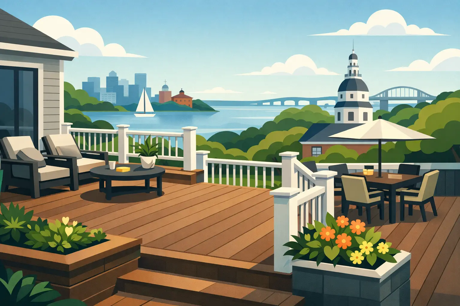 Top Composite Deck Brands for Maryland Homes