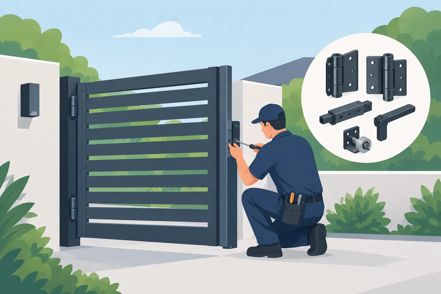 When Gate Hardware Replacement Is the Right Fix
